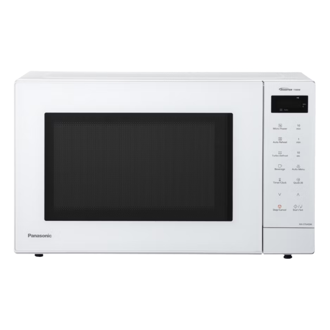 NN-ST64QWQPQ-Microwave Panasonic 32L Inverter 1100W Microwave White NN-ST64QWQPQ (Refurbished) - Image 1