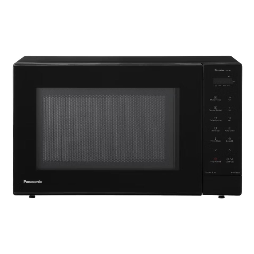 NN-ST66QB Panasonic 32L Inverter 1100W Microwave Black NN-ST66QBQPQ (Refurbished) - Image 1