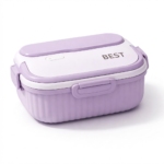 Stainless Steel Bento Lunch Box 1300mL - Purple - Image 2